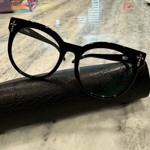 Hard to find Valley Eyewear Leeches w/ Swarovski Crystals eyeglasses!